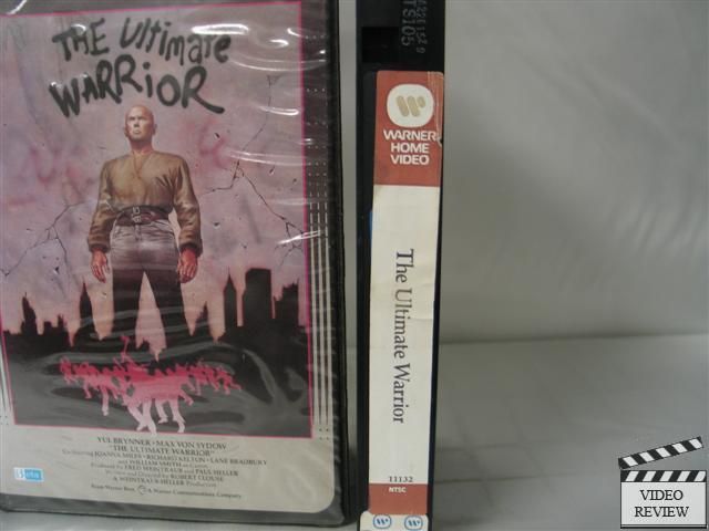 Ultimate Warrior The VHS Yul Brynner Max Von Sydow