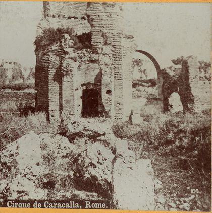 Ancient Structure Cirque de Caracalla Photo Rome Popular Series