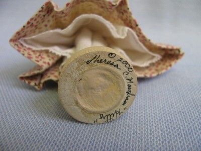 ½ Signed THERESA MAUGHAM ©2000 HITTY~ (4) Hand Made Wooden