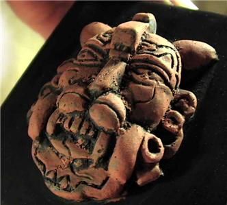 Mayan Underworld Jaguar God Stone Relief Ancient Replica