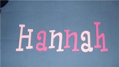 10 Childrens Wood Names Nursery Wall Decor Letters