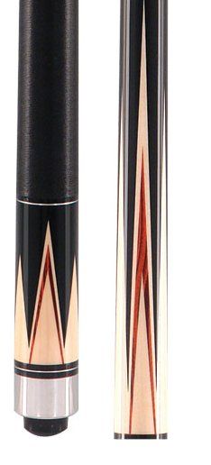 McDermott S12 Star Maple Black Pool Billiards Cue Stick