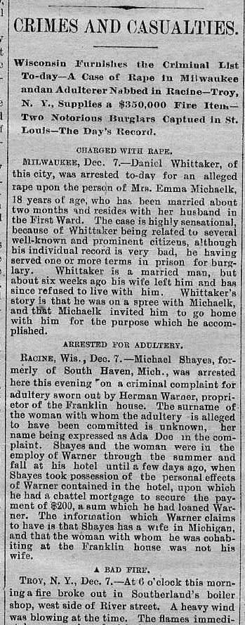 McLeod Enterprise Glencoe Minnesota 1879 Newspaper