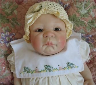 Melissa McCrory Solid Silicone w Cloth Body Lilly Sculpt Artist Baby