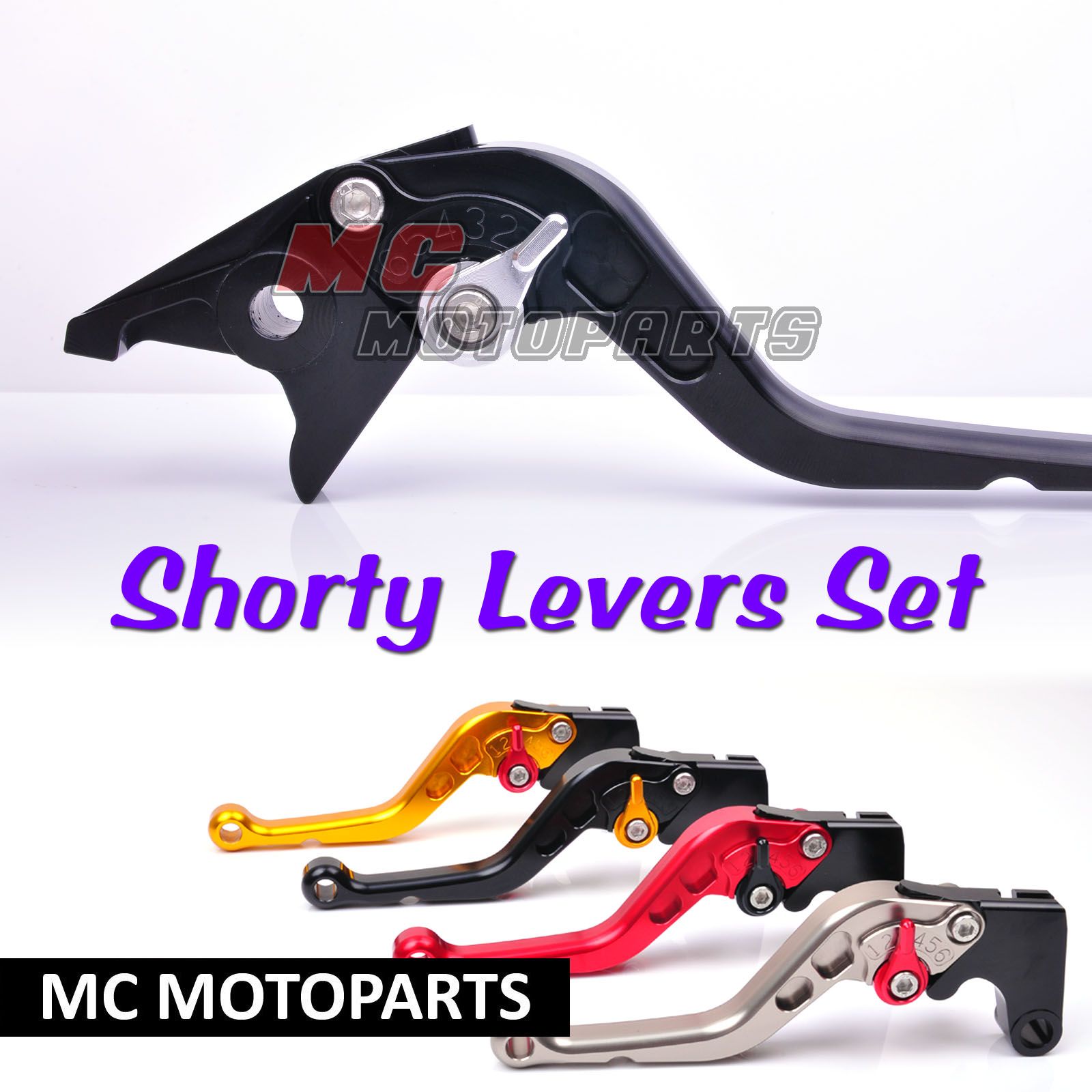 MC Motoparts Short Brake Clutch Levers Yamaha FJR 1300 2003