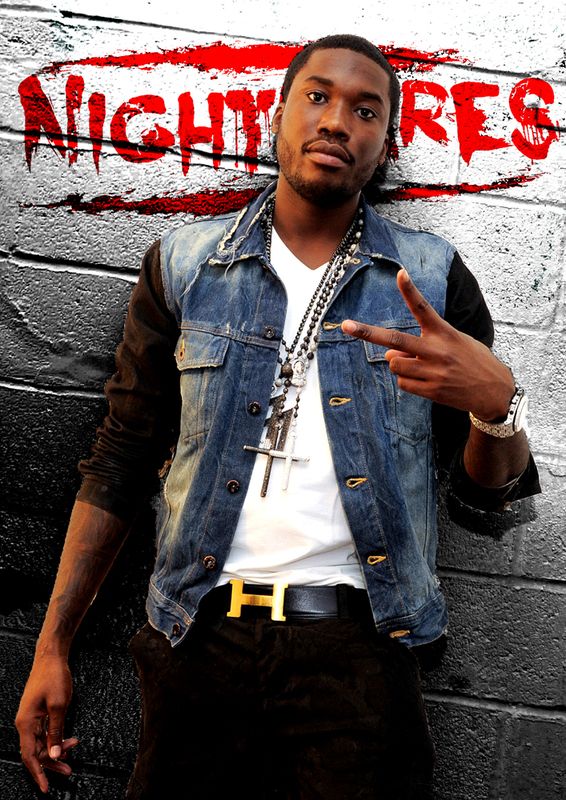 Meek Mill Nightmares A1 Poster MMG Dreams & Nightmares Maybach Music