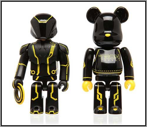 Medicom Disney Tron Legacy CLU Kubrick Lightcycle Be rbrick 2 Pack Box