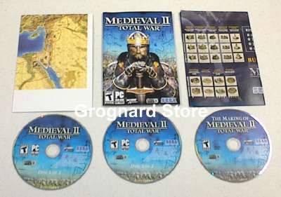 Medieval II 2 Total War PC Game USA Limited DVD Edition