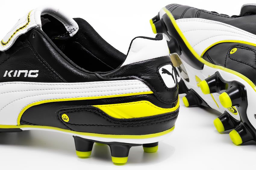 New PUMA King Finale i FG Mens Soccer Cleats 10.5 Black & Yellow K