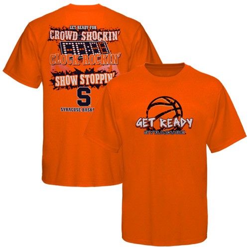 Syracuse Orange Orange Show Stoppin Basketball T Shirt