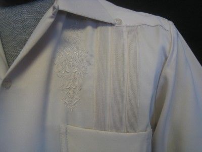 Original Mexican Khaki Guayabera Casual Dress Wedding