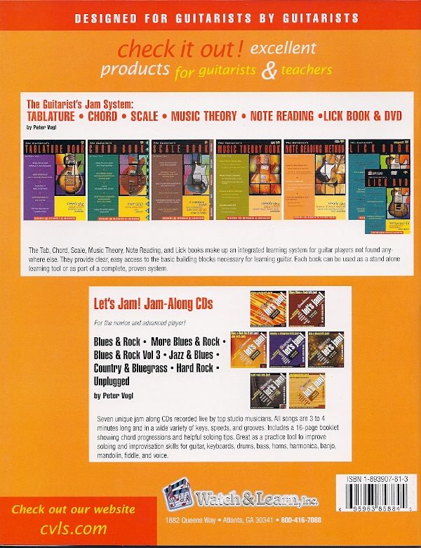 The Guitarists Note Reading Method Book 2CD Notation