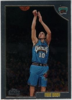 Mike Bibby Kings 98 99 Topps Chrome RC Rookie