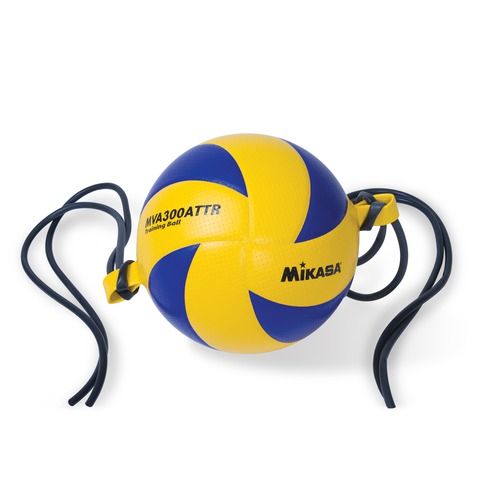 Mikasa Sports Attack Trainer Volleyball Cover with Tethers MVA300ATTR