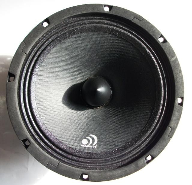 Massive Audio M8 8 in Mid Range 150w RMS,300w Max Car Stereo Speaker