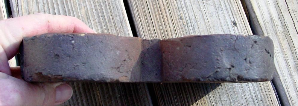 1800s Handmade Slave Tile Milledgeville GA RARE