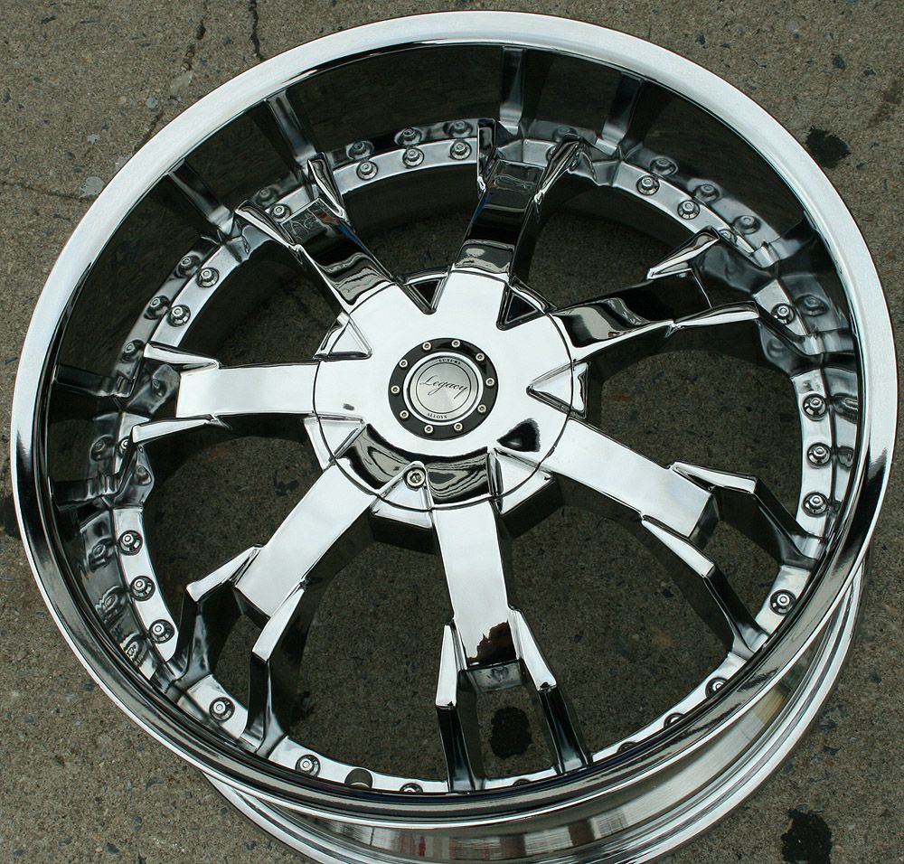 Legacy LG10 20 Chrome Rims Wheels Mercedes C280 C320 C350 20 x 8 5 5H