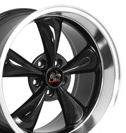 Black bullitt Bullet Style deep wheels rims fit Mustang® GT 94 04
