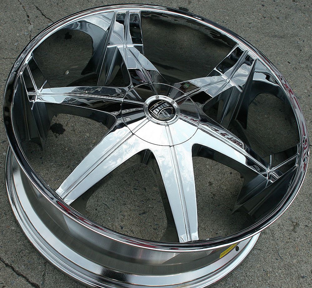 Dub Big Homie 3 26 Chrome Rims Wheels Chevrolet Trailblazer 26 x 9 5