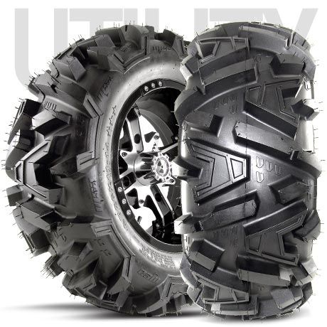 MSA M10 Reaper 14 ATV Rims 26 Moto MTC Tires Can Am