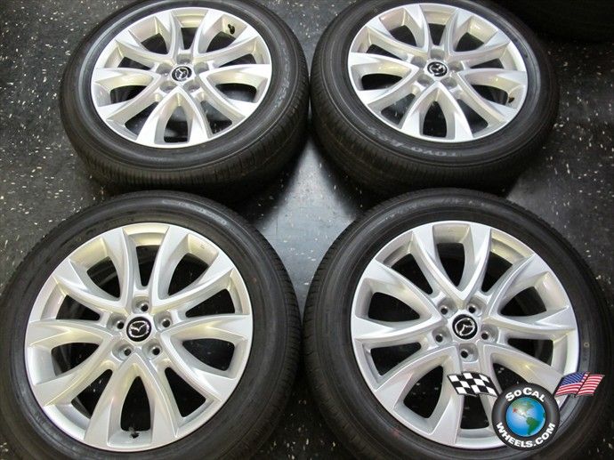 Four 2013 Mazda CX 5 CX5 Factory 19 Wheels Tires Rims 225 55 18 Toyo