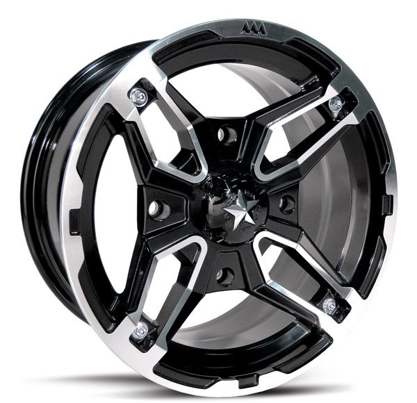 MSA M15 Crusher ATV / UTV Wheels / Rims 14 Machined