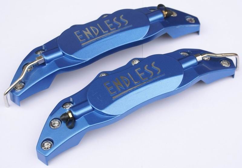 Aluminum Endless Brake Calipers Cover Front 2 Pcs Blue BMW E36 E32 E38