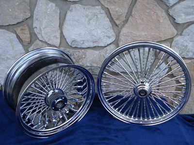 21 18 DNA Mammoth 52 Spoke Wheels for Harley Softail