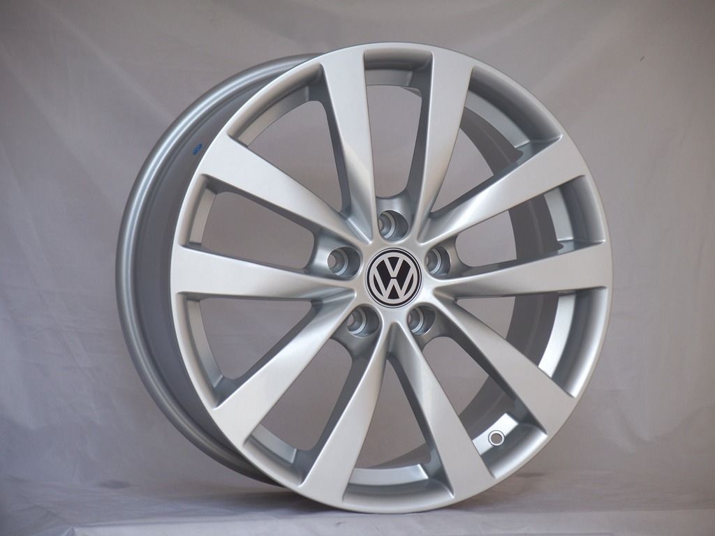 Jetta Scirocco 18 5x100 18x8 Wheels Rims with Center Caps