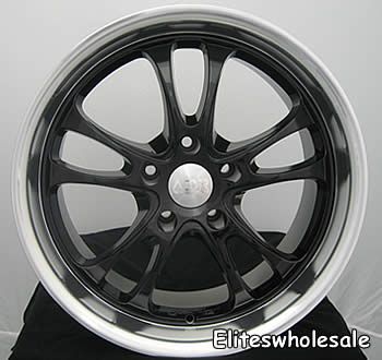 18x8 5 Black Wheels Rims adr Sterling 5x120