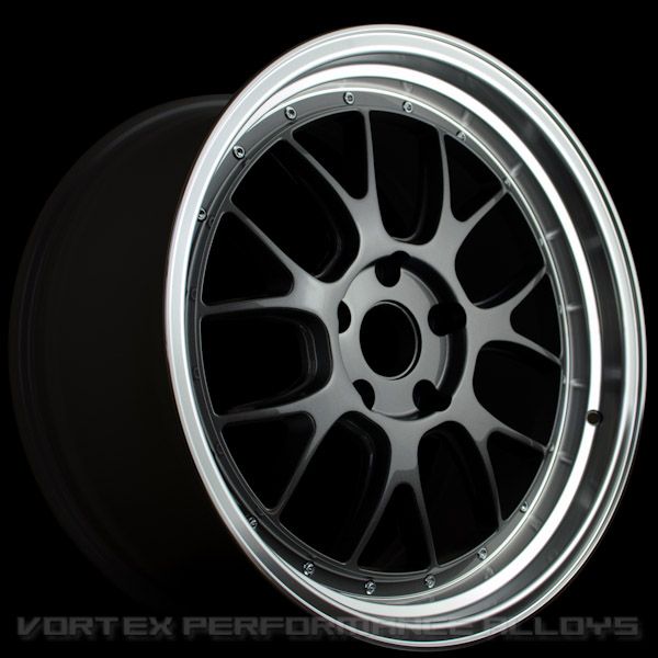 19 BMW Staggered LM R Wheels E90 E92 Gunmetal Step Lip