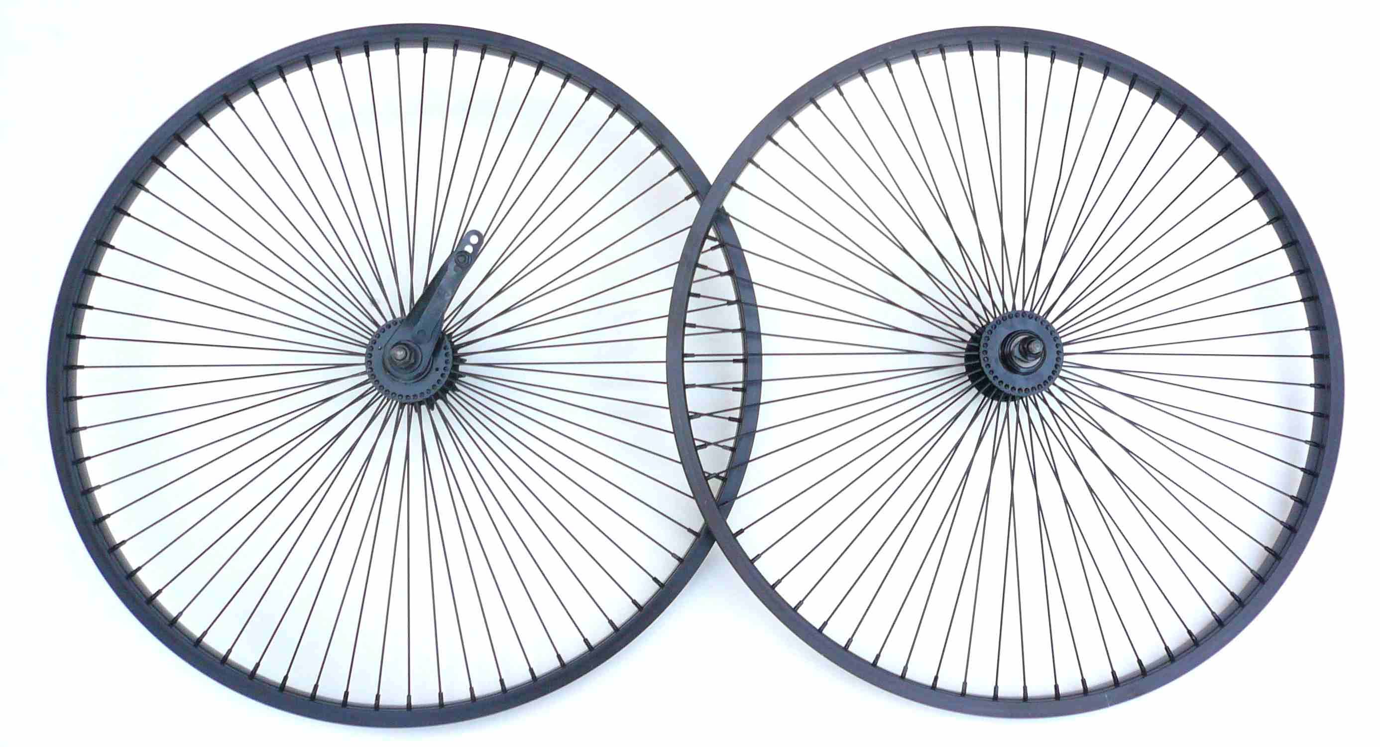 Beach Cruiser Rims 26x1.75 68 spokes Rear & Front Wheelset Coaster