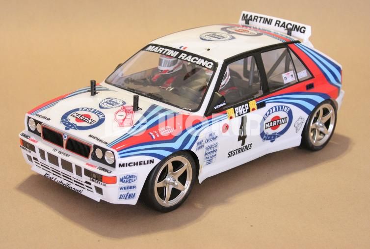 Tamiya 1 10 RC Lancia Martini Racing Rally Car RTR Mint