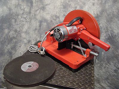 Milwaukee 6170 14 Chop Saw with 8 extra Abrasive Wheels 49 93 6230