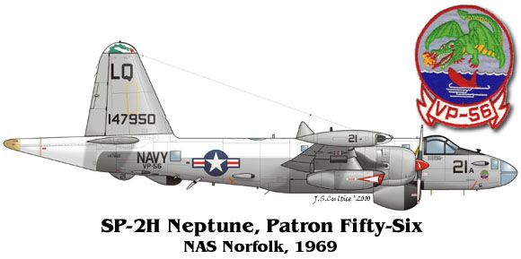 72 SP 2H Neptune E 2B Hawkeye VP 56 Dragons VAW 114 Hormel Hawgs USN