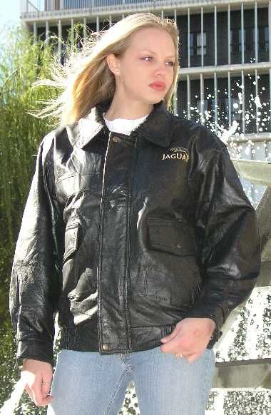 Jaguar Logo Leather Jacket XJ6 XJS XJ8 s Type x Type