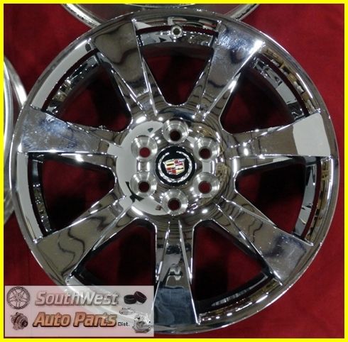 SRX 20 6x120mm Chrome Clad Wheels Used Factory Set Rims 4666