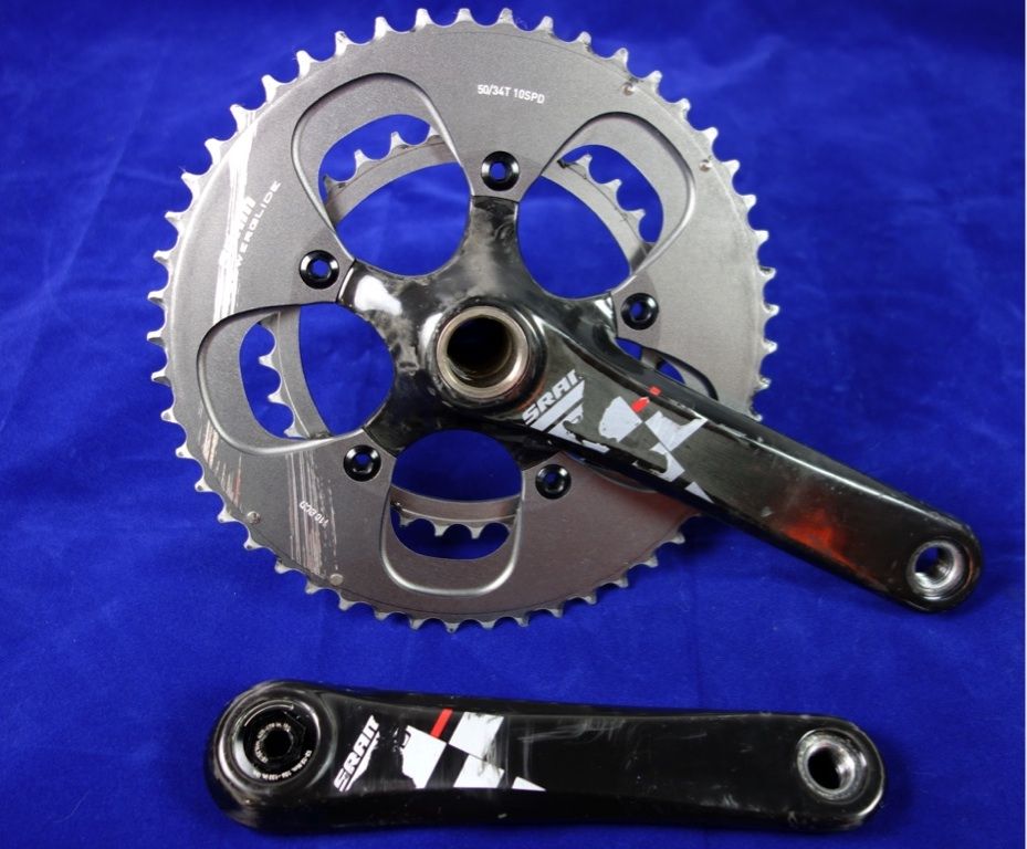 SRAM Red GXP Compact Carbon Crankset 172 5mm 50 34