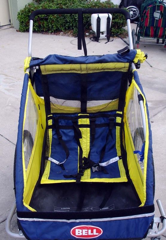 Bell Tow Behind 2 Baby Child Bike Trailer Stroller