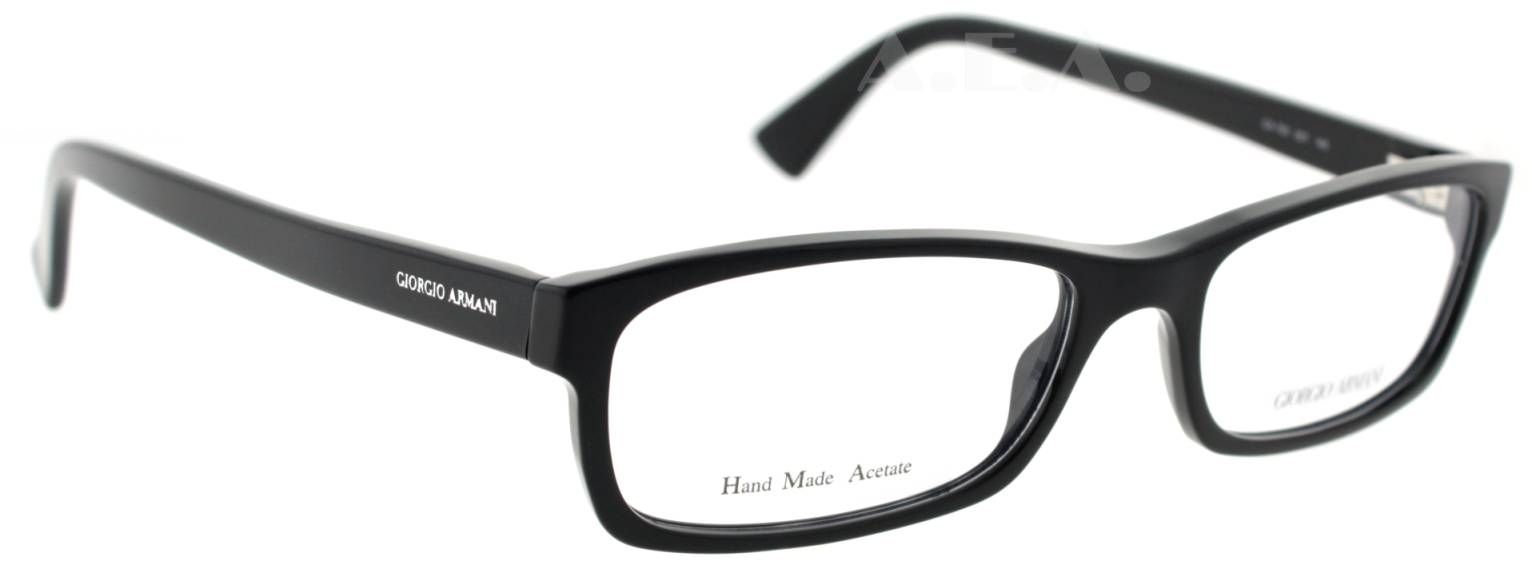 Giorgio Armani GA765 GA 765 807 Black Designer Eyeglasses