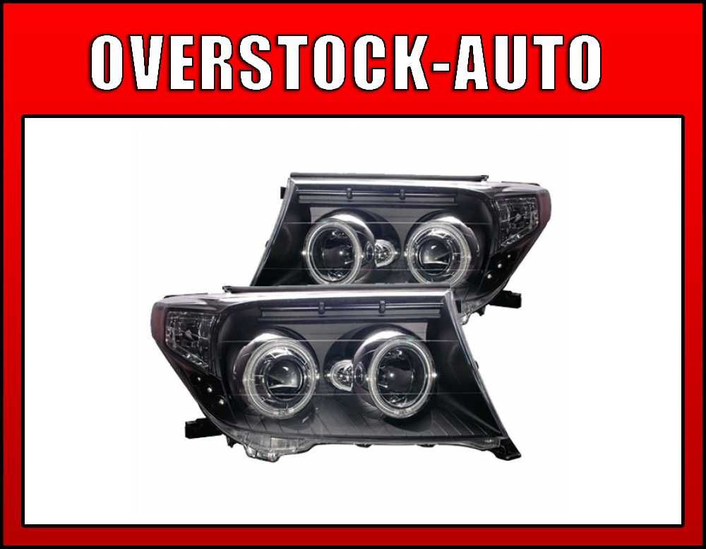 08 09 Land Cruiser CCFL LED Projector Head Lights Lamps