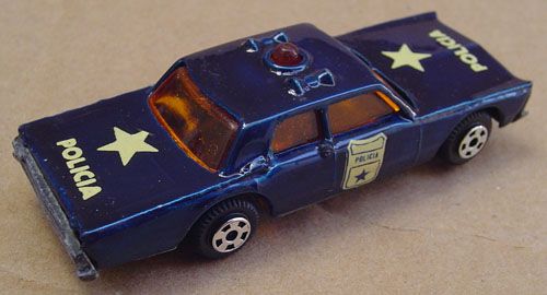 Muky Police Cruiser 1 Hot Wheels Redline Matrix Mold Argentina