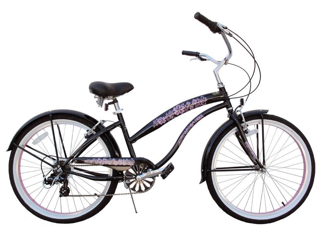 New 26 7 Speed Beach Cruiser Bicycle Bike BC 706L