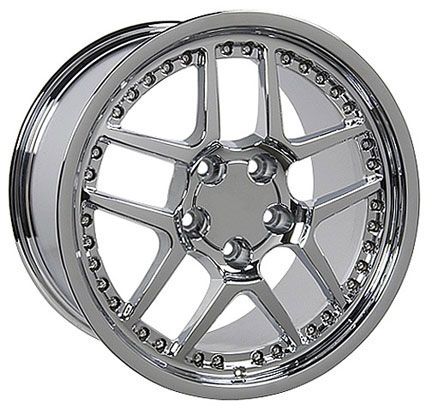  Chrome Fits Corvette Z06 Camaro C5 C4 rims Firebird Trans Am wheels