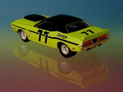 Hot Wheels 70 Dodge Challenger scca Trans Am Racer Limited Edition 1