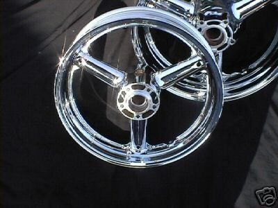 Suzuki GSXR 1300 Hayabusa GSXR1300R Chrome Wheels Rims