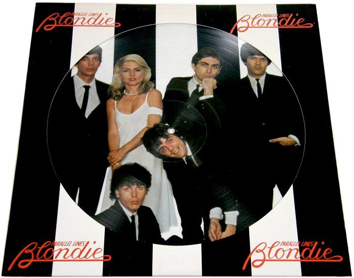 Parallel Lines 1978 Picture Disc LP Die Cut Jacket Clear Rim