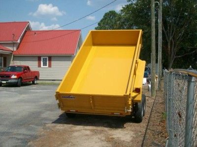 6X12 dump trailer power lift EQUIPMENT ramps SCISSOR LIFT 12000# gvwr