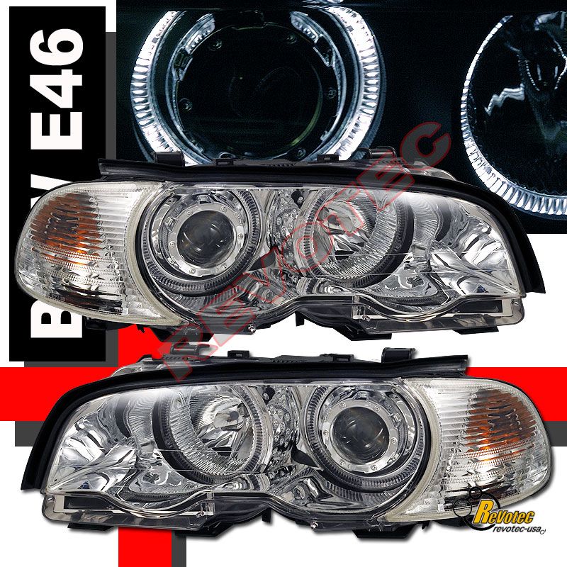 00 01 02 03 BMW E46 325CI 330CI 328CI 2dr Coupe Projector Headlights