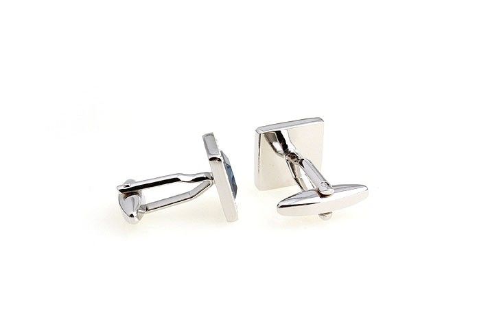 Our the most luxurious series of cufflinks Rhodium silver polished